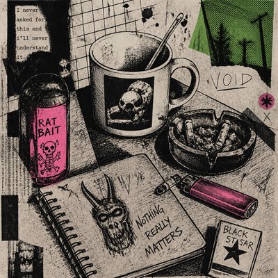still life with everyday objects