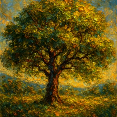 a tree in nature