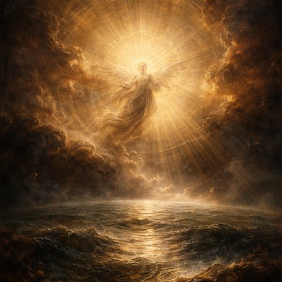 “In the beginning God created the heaven and the earth. And the earth was without form, and void; and darkness was upon the face of the deep. And the Spirit of God moved upon the face of the waters.” (Genesis 1:1-2, KJV)
