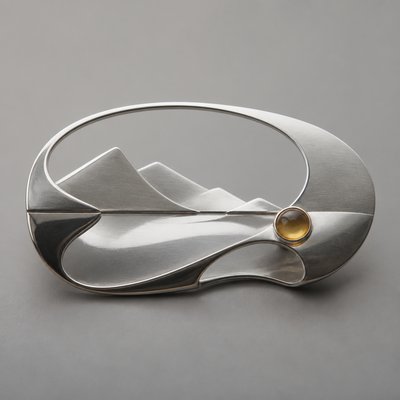 Modernist Silver Jewelry Design 2