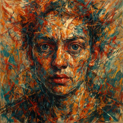 portrait of a person with expressive eyes