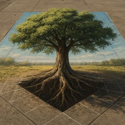 a tree in nature