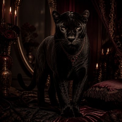 animal standing in natural pose — Dark Feminine Aesthetic