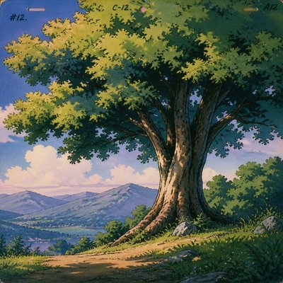 a tree in nature