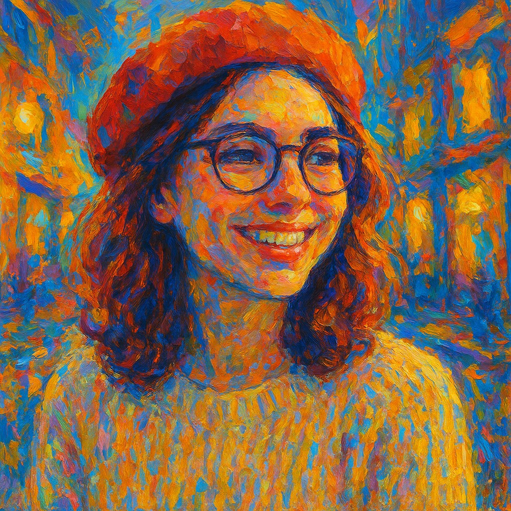 Impressionist Nature Art Style Transfer Example