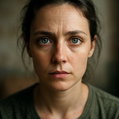 portrait of a person with expressive eyes