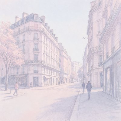 Palewave Aesthetic Style Transfer Example