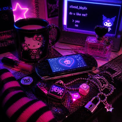 still life with everyday objects — E-Girl Aesthetic