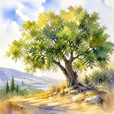 a tree in nature