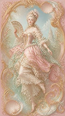 full-length portrait of an elegant figure