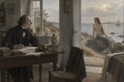 Hans Christian Andersen and the Little Mermaid