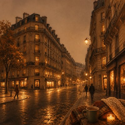 Cozycore Aesthetic Style Transfer Example