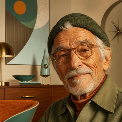 close-up portrait of an elderly person with expressive weathered features