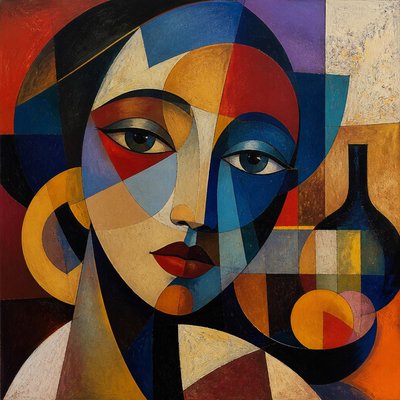Abstract Still Life Art Style example