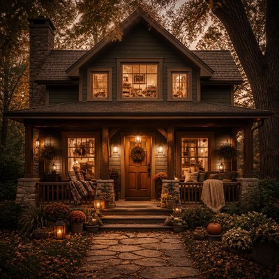 house with front view
