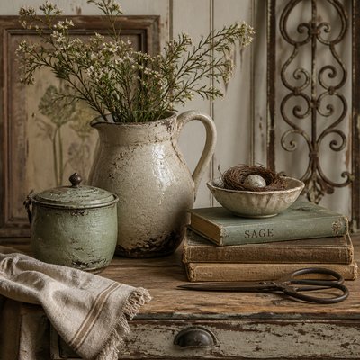 still life with everyday objects