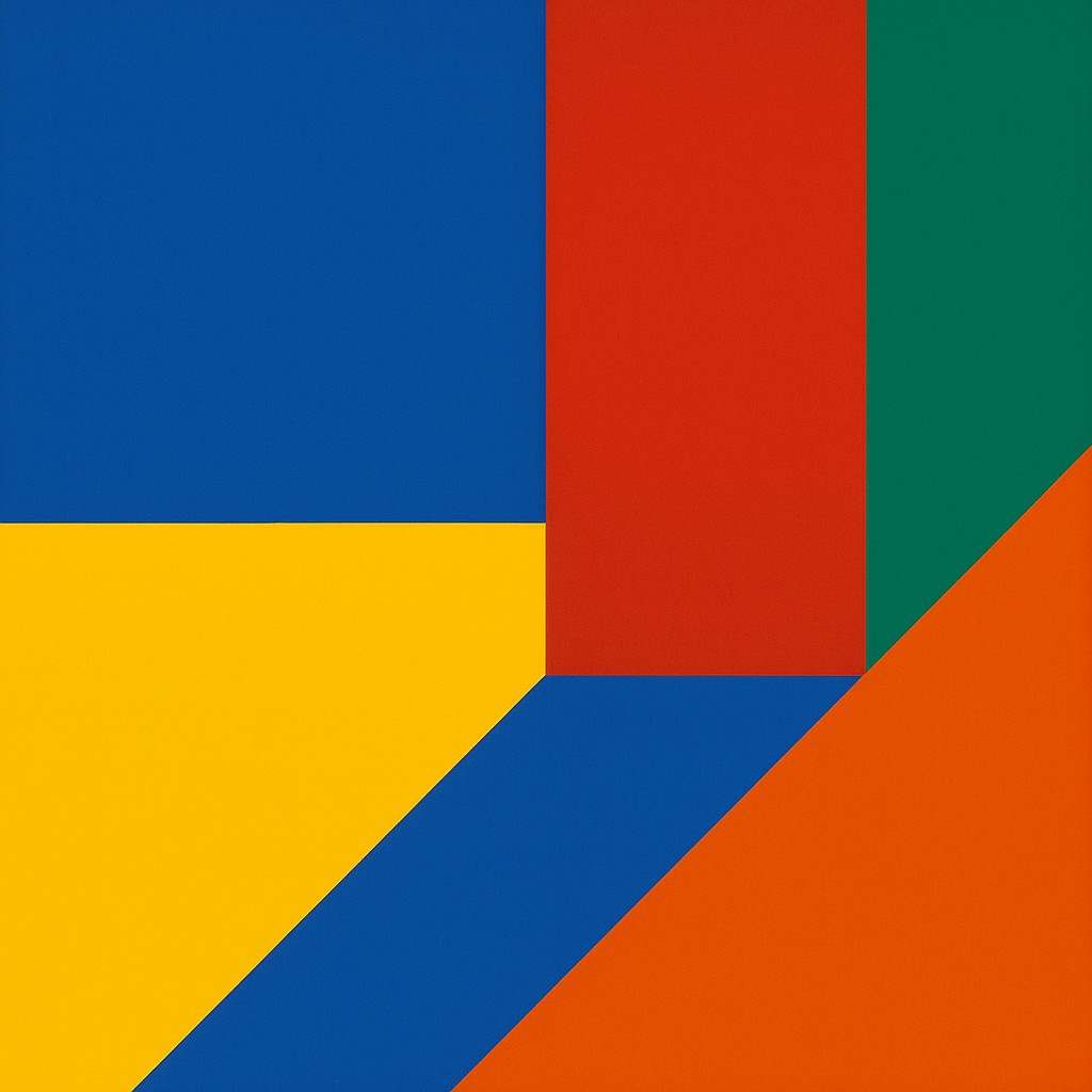 Color Field Minimalism Art Style Style Transfer Example