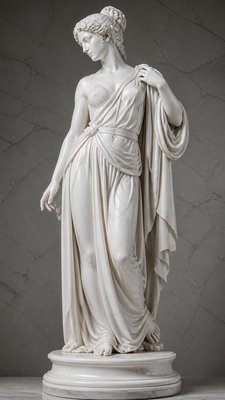 full-length portrait of an elegant figure