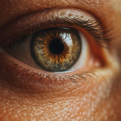 portrait of a person with expressive eyes