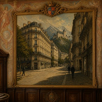 Liechtenstein Art Style Style Transfer Example