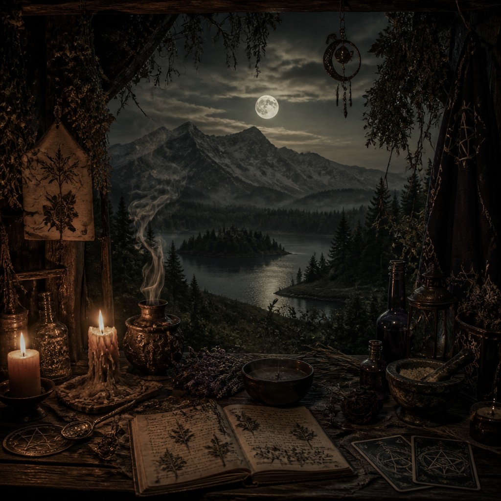 Witchcore Aesthetic example artwork 2