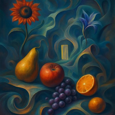 Surrealist Landscape Art Style 3