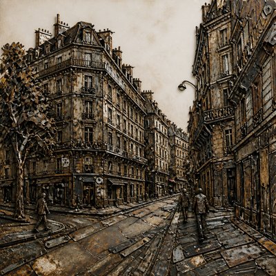 Found Object Art Style Style Transfer Example
