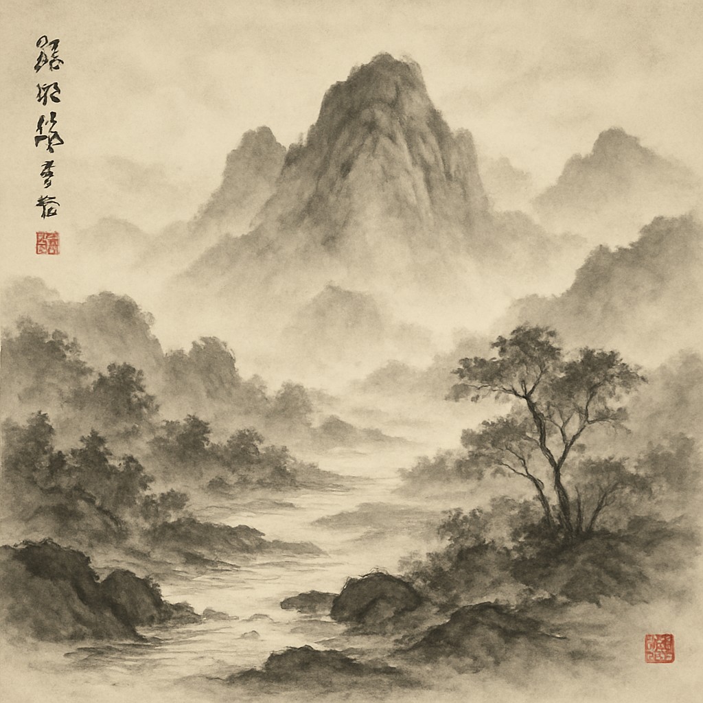 wide landscape with natural scenery