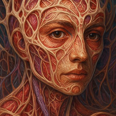Architectural Anatomy Surrealism Art Style 1