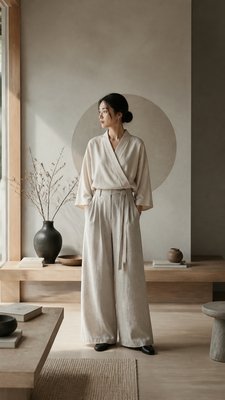 full-length portrait of an elegant figure