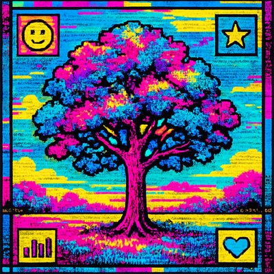 a tree in nature