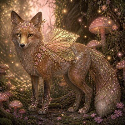 animal standing in natural pose