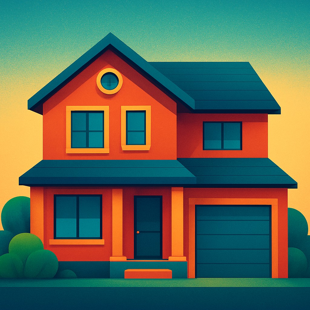 house with front view