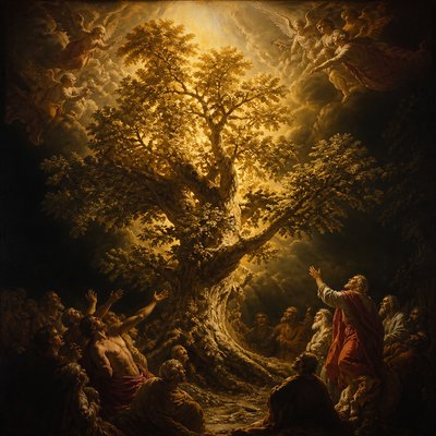 a tree in nature