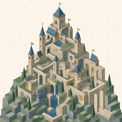 majestic castle on a hilltop