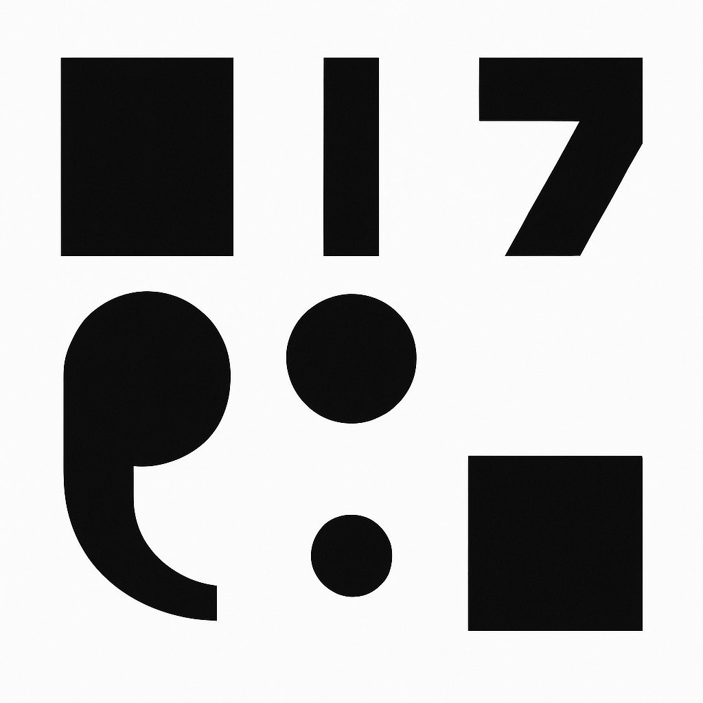 Typographic Minimalism Art Style Style Transfer Example