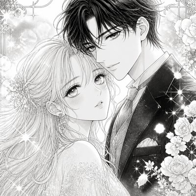 portrait of two people together