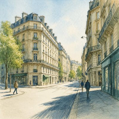 Color Harmony Art Style Style Transfer Example