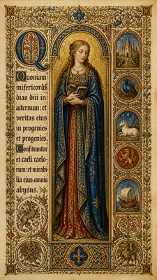 full-length portrait of an elegant figure
