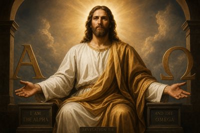 Revelation 1:8 "I am the Alpha and the Omega"