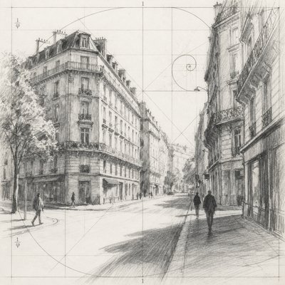Classical Proportion Art Style Style Transfer Example