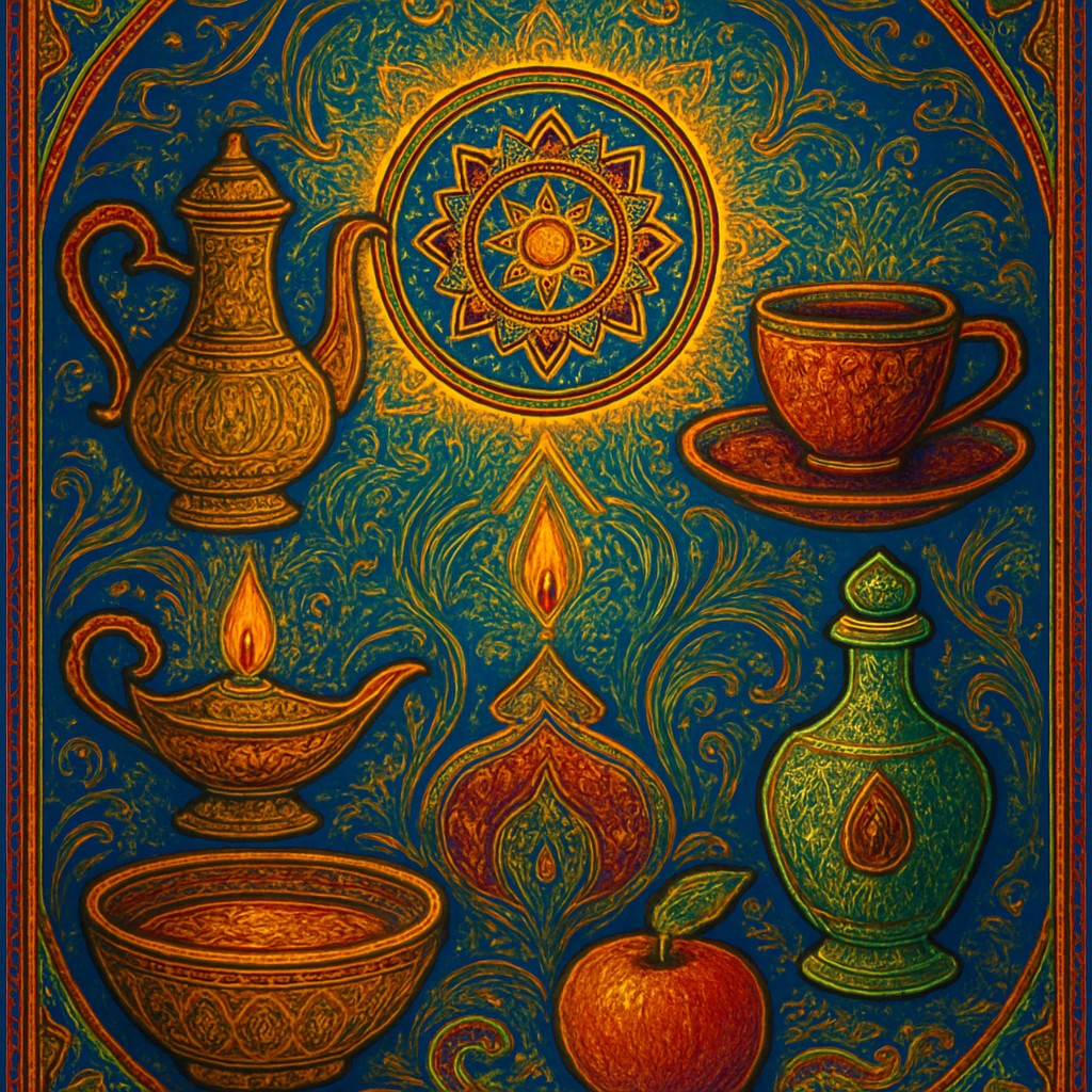 still life with everyday objects