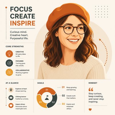 Infographic Poster Design Style Transfer Example