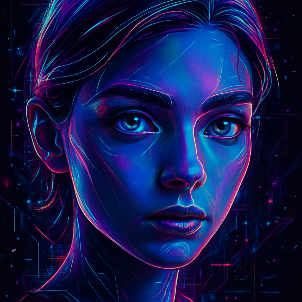 portrait of a person with expressive eyes