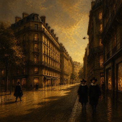 Amsterdam Golden Age Art Style Style Transfer Example