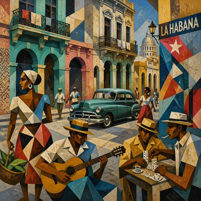 urban street with city activity