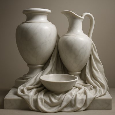 still life with everyday objects