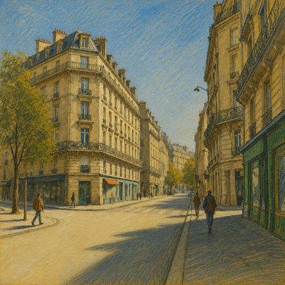 Egg Tempera Painting Style Style Transfer Example