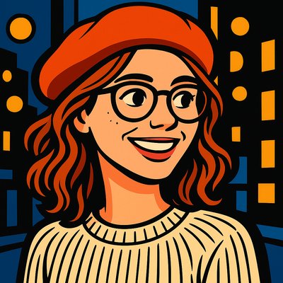 Thick Black Outlines Cartoon Style Style Transfer Example