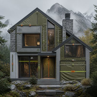 house with front view